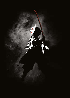 Dark Demon Slayer — OnePlus Pad 3 Pro Taustakuvat