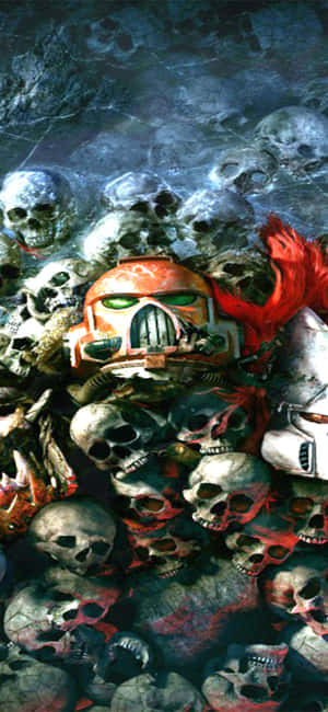Iphone Xs Dawn Of War III -tausta — Galaxy A57 Taustakuvat
