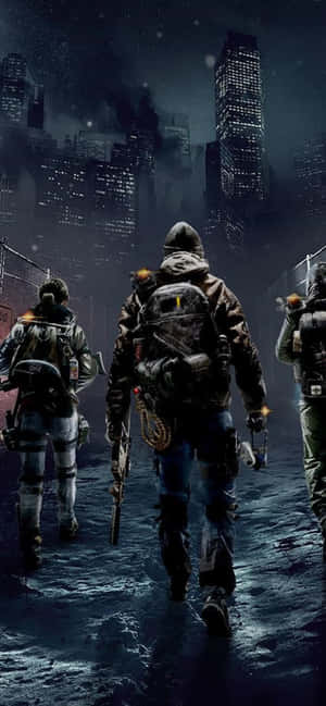 Iphone Xs Max The Division -tausta — Galaxy A57 Taustakuvat