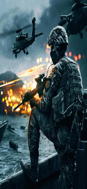 Iphone Xs Max Battlefield 4 Tausta — Moto G Power (2025) Taustakuvat