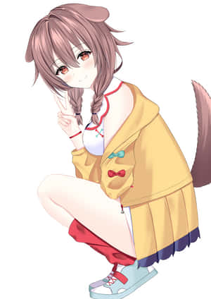 Inugami Korone — IQOO Pad5c Taustakuvat