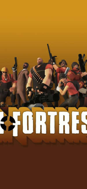 Iphone Xs Team Fortress 2 -taustakuva — Lämmin Taustakuvat