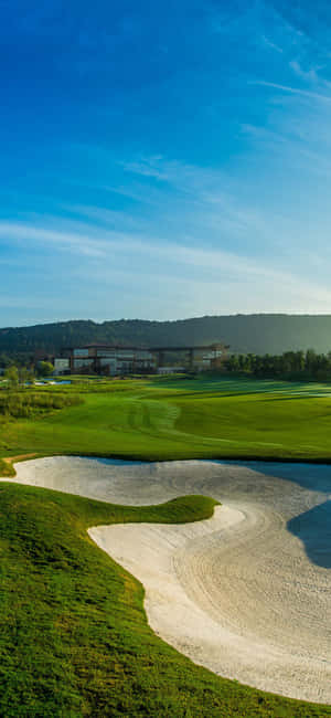 Iphone X golfkenttä -taustakuva — POCO M8 Pro Taustakuvat