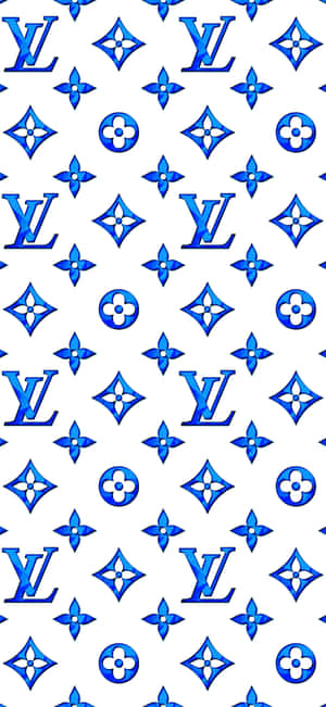 Louis Vuitton Blue — Xiaomi 17 Taustakuvat