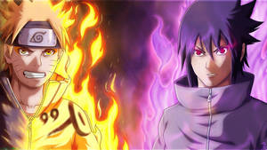 Teini-ikäiset Sasuke ja Naruto PC