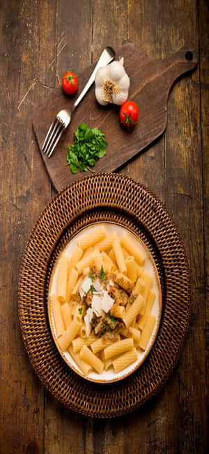 Iphone X Pasta Background — iPhone 16 Pro Taustakuvat