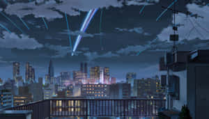 Anime City -kuvia — Anime kaupunki Taustakuvat