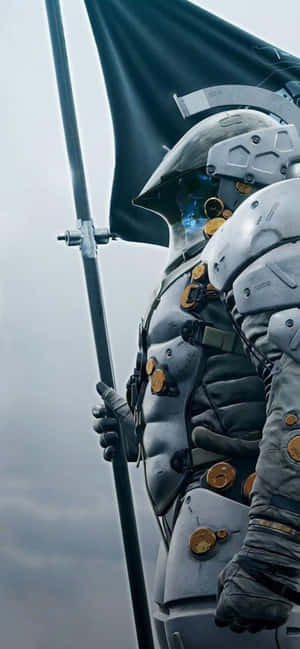 iPhone Xs Max Death Stranding -taustakuva — HMD Luma Taustakuvat