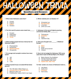 Testaa tietosi Halloween-tietämyksestä — OnePlus Open Taustakuvat