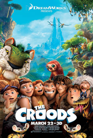 The Croods 3D -elokuvajuliste — Huawei MatePad Air (2026) Taustakuvat