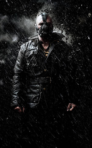 The Dark Knight Bane Teaser -taustakuva. — Galaxy Tab S9 Ultra Taustakuvat