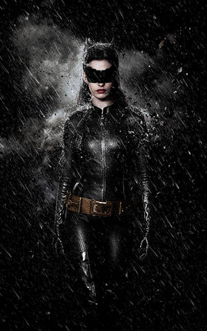 The Dark Knight Catwoman -muotokuva -taustakuva — Galaxy Tab S10 Ultra Taustakuvat