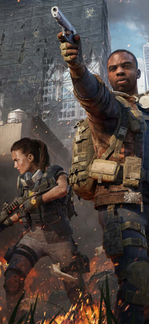 Iphone Xs Max The Division -tausta — POCO M Taustakuvat