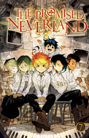 The Promised Neverland Volume 7 Kansi mobiilitaustakuva — RedMagic Astra Taustakuvat
