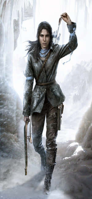 Iphone Xs Max Rise Of The Tomb Raider -taustakuva — Galaxy M17 Taustakuvat
