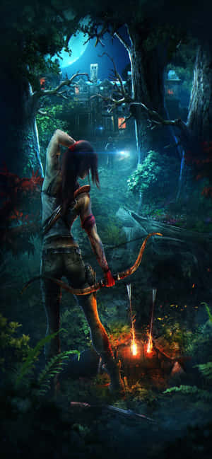 Iphone Xs Max Rise Of The Tomb Raider -taustakuva — Redmi 15a Taustakuvat