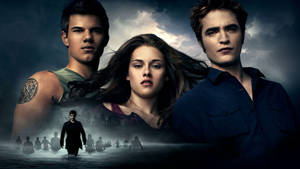 The Twilight Saga Eclipse Movie Poster -taustakuva