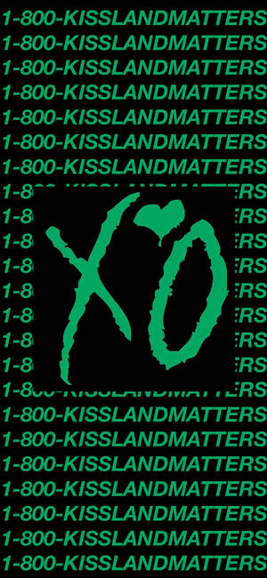 The Weeknd Kiss Land Matters -taustakuva — iPhone 17 Pro Max Taustakuvat