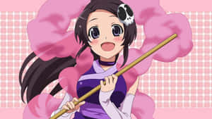 The World God Only Knows - Kallo-hiusklipsi — Pinkki anime estetiikka Taustakuvat
