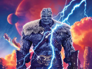 Thor: Rakkaus ja Ukkonen – Korg-taustakuva — Thor love and thunder GIF Taustakuvat
