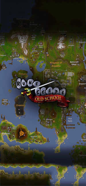 Iphone X Runescape Oldschool -tausta — Realme C100i Taustakuvat