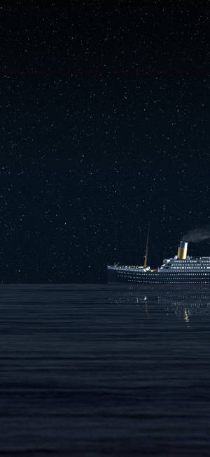 Titanic tähtiyö -taustakuva — iPhone 14 Plus Taustakuvat