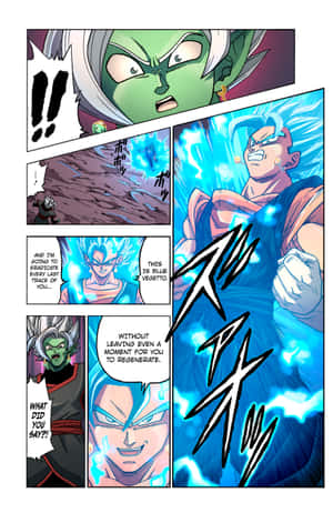 Toimintaa täynnä olevia hetkiä hittimangassa Dragon Ball Super! — Galaxy Tab S9 Ultra Taustakuvat