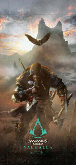 iPhone Xs Max Assassin's Creed Valhalla -tausta — Galaxy M17 Taustakuvat