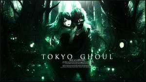 Tokyo Ghoul -hahmojen Ken ja Touka taustakuva — Tokyo ghoul -hahmot Taustakuvat