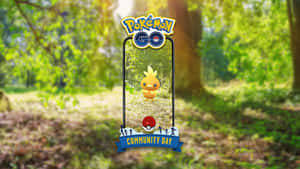 Torchic Pokemon Go Community Day -logolla — Nintendo Taustakuvat
