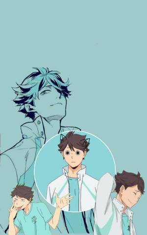 Toru Oikawa meeminaama -taustakuva — Galaxy Tab S10 Ultra Taustakuvat