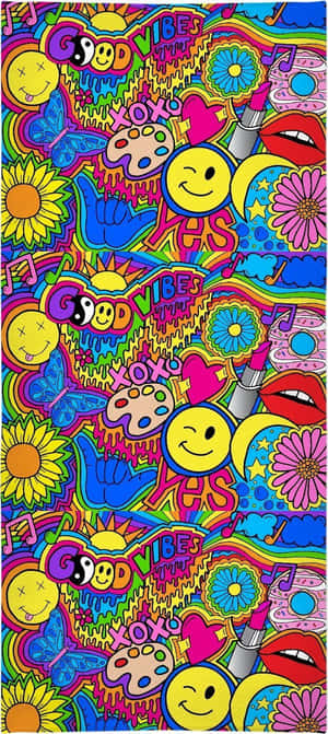 Trippy Hippie — Infinix Zero 40 Taustakuvat