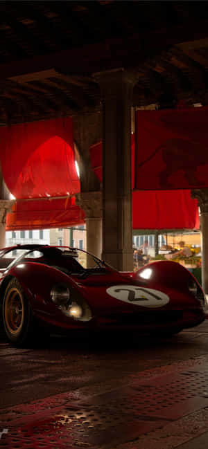 Klassinen Ferrari — Oppo Reno15c Taustakuvat