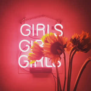 Neon Red Aesthetic — Neonpunainen estetiikka Taustakuvat