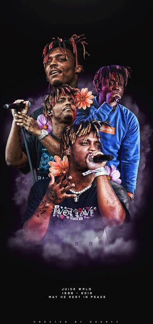 Juice Wrld -puhelin — Galaxy A35 Taustakuvat