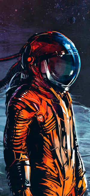 Astronautti Iphone — iPhone 15 Plus Taustakuvat
