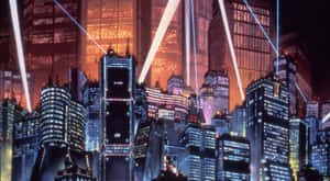 Anime Cityn kuvia — Anime kaupunki Taustakuvat
