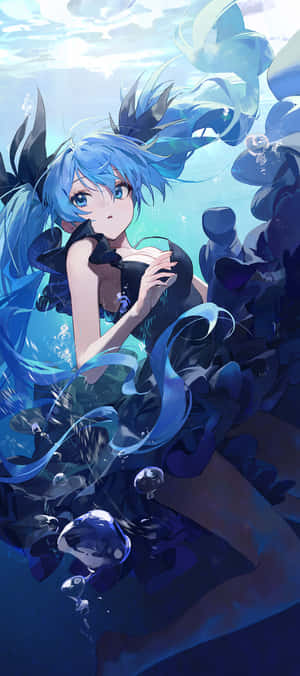 Hatsune Miku -puhelin — Honor Magic8 Pro Taustakuvat
