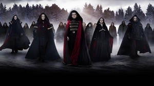 Twilight-saaga Volturi-lauman kohtaaminen -taustakuva