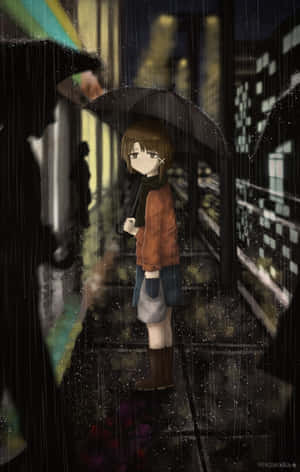 serial experiments lain — Galaxy Tab A9+ Taustakuvat