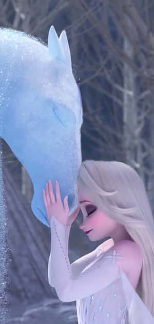 Frozen 2 Elsa Valkoinen Mekko — Xiaomi 17 Max Taustakuvat