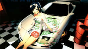 Anime-autotausta — Anime auto Taustakuvat
