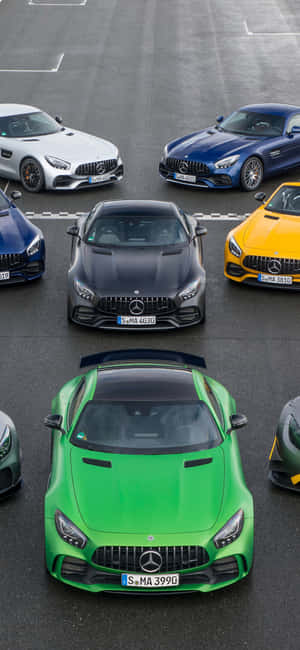 Iphone X Amg Gt-r -tausta — Honor Play11 Taustakuvat