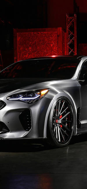 1125x2436 Lataa 1125x2436 Dub Kia Stinger, Hopea, Autot Taustakuva — iPhone 14 Taustakuvat