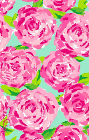 Lilly Pulitzer -tausta — Galaxy Tab Active5 Taustakuvat
