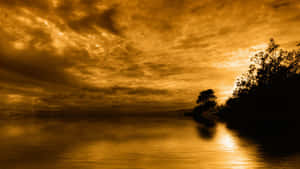 Tyyni ranta-auringonlasku — 1280x720 Taustakuvat