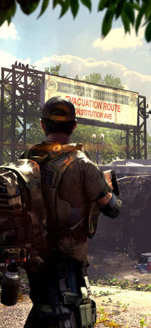 Iphone Xs Max The Division -taustakuva — Galaxy M36 Taustakuvat