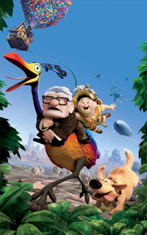 Up Disney-elokuvajuliste -taustakuva — Honor Pad Taustakuvat