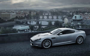 Upea Aston Martin Vanquish valmiina ajoon — Steam Deck Taustakuvat
