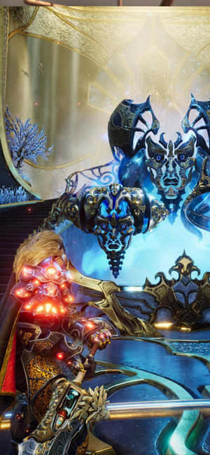 Iphone Xs Max Godfall -tausta — iPhone 14 Pro Taustakuvat